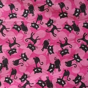 Tiki Cat, Midi Pink Glitter Dress!